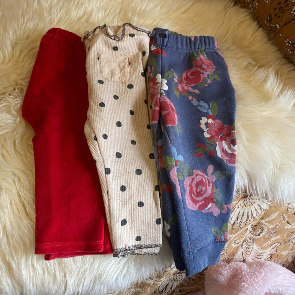 Baby girls pants bundle